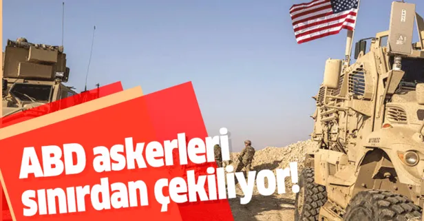 Son dakika: ABD güçleri Türkiye sınırından çekiliyor