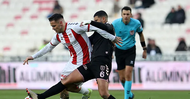 Sivas'ta kazanan yok! Sivasspor Samsunspor 0-0 MAÇ SONUCU