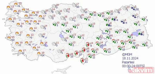 Meteorolojiden kritik uyarı: Sel ve su baskınlarına dikkat! | Hava sıcaklığı 4 derece daha düşüyor! - 17