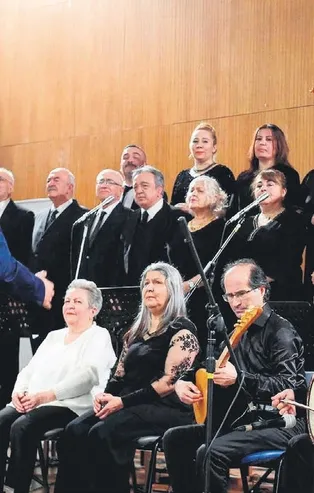 Ankara'da Klasik Türk Müziği Korosu üyeleri kansere karşı koro halinde savaştılar!