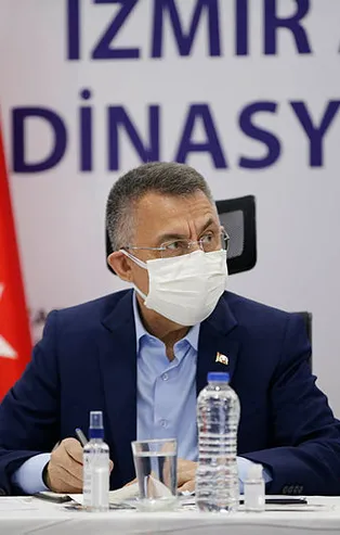 Cumhurbaşkanı Yardımcısı Fuat Oktay'dan İzmir depremi sonrası önemli açıklamalar
