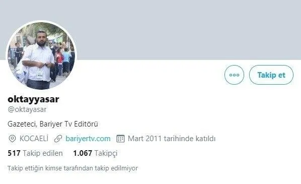 Ankara Kuşu hesabının sahibi Oktay Yaşar hakkında flaş gelişme!
