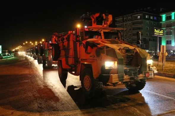 Afrin'e büyük askeri sevkıyat-7