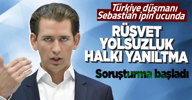 Avusturya Başbakanı Sebastian Kurz hakkında yolsuzluk soruşturması
