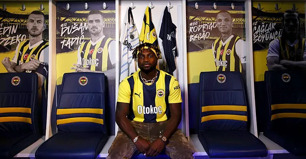 Allan Saint-Maximin sahaya çıkmadan Fenerbahçe taraftarını coşturdu! Sosyal medyanın gündemine oturdu