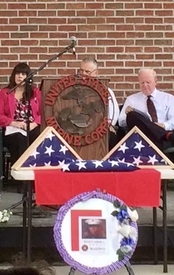 YPG'li teröriste ABD'den askeri tören