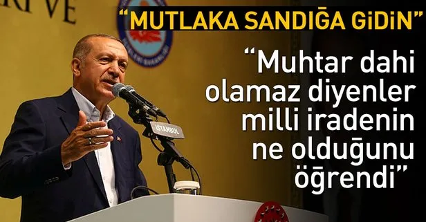 Cumhurbaşkanı Erdoğan İstanbul’da iftar programına katıldı