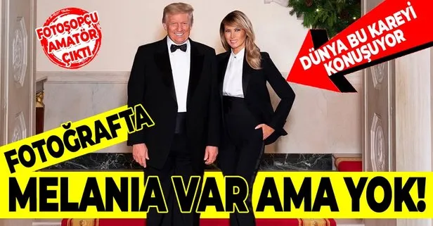 Son dakika: Donald Trump ve eşi Melania Trump’ın bu fotoğrafi olay oldu! Fotoşop mu var?