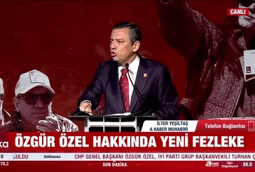 Özgür Özel hakkında yeni fezleke!