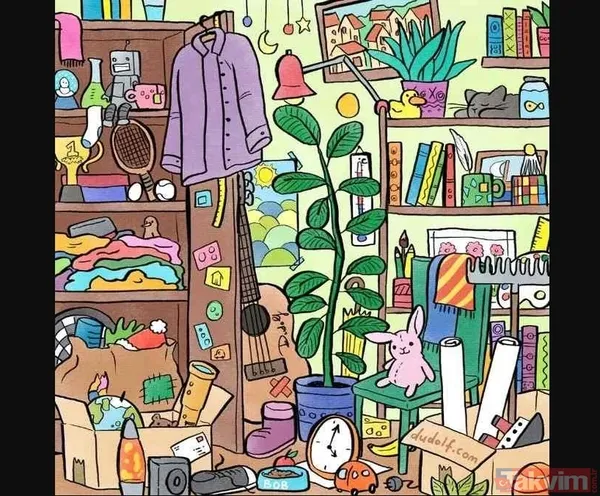 Unutmayın, Sadece En Dikkatli Olanlar Bu Sınavı Geçiyor Eğer 11 Saniye İçinde Fili Bulamadıysanız Endişelenmeyin. Resme Biraz Daha Dikkatli Bakın...