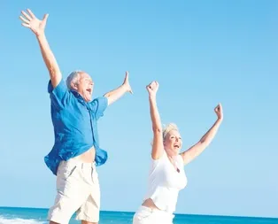 İlerleyen yaş güçlü kemikler yaş