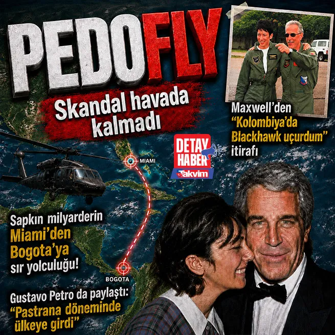 Epstein’in Kolombiya trafiği belgelendi! Dosyada Pastrana bombası: Maxwell’den Blackhawk kullandım itirafı