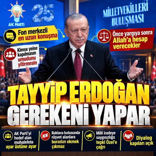 Başkan Erdoğan’dan fon krizi mesajı: Milletin hakkına girenler hesabını verecek