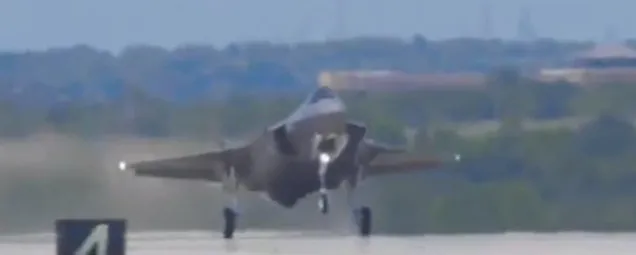 İşte Türkiyenin ilk F-35A savaş uçağının uçuş görüntüleri
