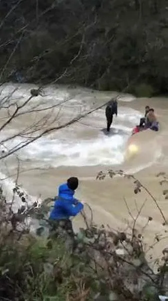 SON DAKİKA: Derede can pazarı: O taş olmasaydı yoktuk-6