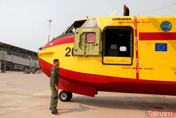 Muğla'daki yangınları söndürmek için Türkiye'ye desteğe gelen İspanyol ekip: İlk defa böyle büyük bir yangınla karşılaşıyoruz - 10