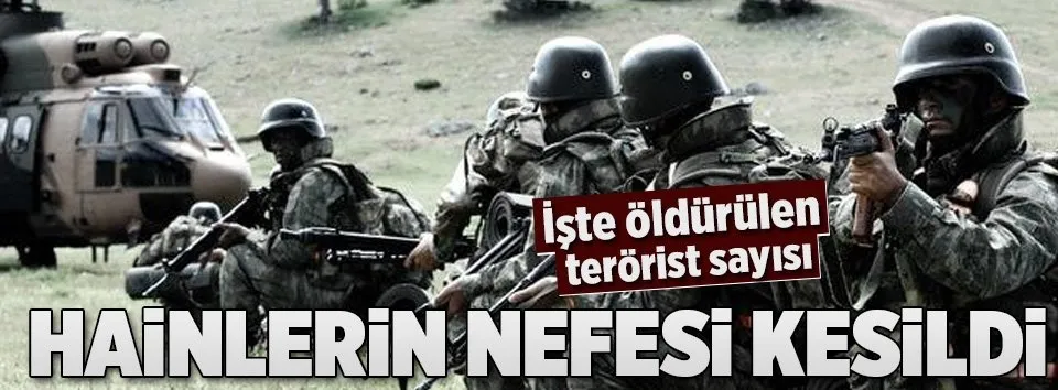 Terör örgütlerine ağır darbe