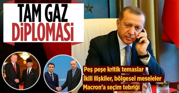 Başkan Erdoğan’dan peş peşe kritik temaslar
