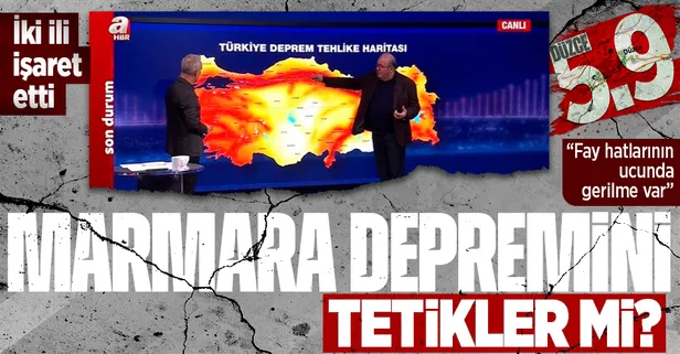 Deprem Uzmanı Şükrü Ersoy’dan A Haber'de uyarılar! Bir sonraki deprem için o iki ili işaret etti!