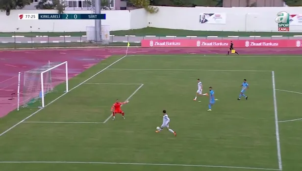 GOL | Kırklarelispor 2-0 Siirt İl Özel İdaresi Spor