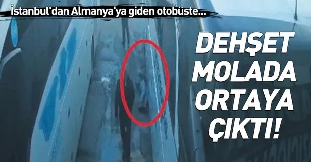 Dehşet! İstanbul-Almanya otobüsüne gizlice giren genç donarak öldü