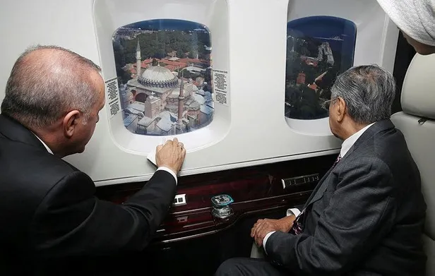 Başkan Erdoğan ve Malezya Başbakanı Mahathir, milli gururumuz Baykar'ı ziyaret etti-1