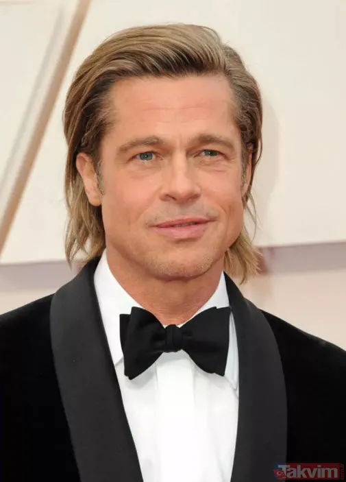 Brad Pitt'e etek giydiren hayat bize neler yapmaz! Brad Pitt kırmızı halıya etekle çıktı yerden yere vuruldu adeta Burhan Altıntop - 14