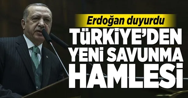 Erdoğan duyurdu! Türkiye’den yeni savunma hamlesi