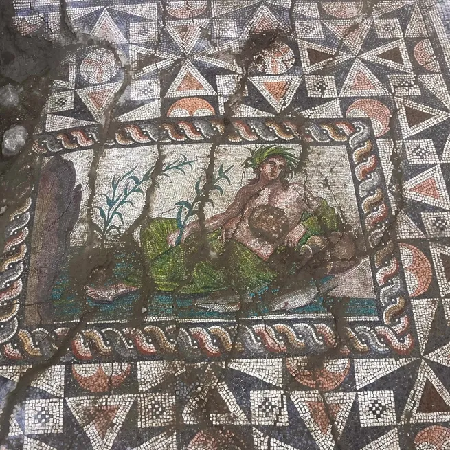 Aspendos’ta heyecan veren keşif