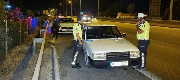 Adana’da hareketli gece! Yaya olarak kaçmaya çalıştılar