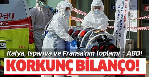 Son dakika: ABD'de korkunç bilanço! Son 24 saatte 1918 kişi hayatını kaybetti!