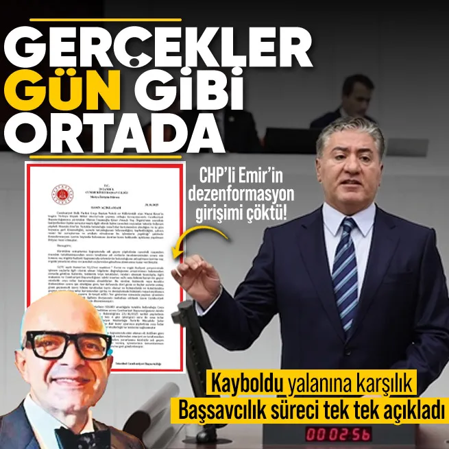 CHPli Emirin Hüseyin Gün kaybedildi yalanına Başsavcılıktan açıklama: İşlemlerin tamamlanmasıyla cezaevine geri gönderildi