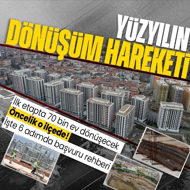 İstanbulda yüzyılın dönüşüm hareketi! 70 bin ev dönüşecek! İlk o ilçeden başlanacak! İşte 6 adımda başvuru rehberi