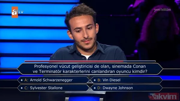 Oktay Kaynarca'nın sunduğu Kim Milyoner Olmak İster'de soruya verilen cevap ünlü sunucuyu bile şaşırttı: Çok ilginç! - 3