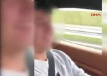 Özcan Deniz'in ehliyetsiz yeğeninden lüks otomobille hız denemesi