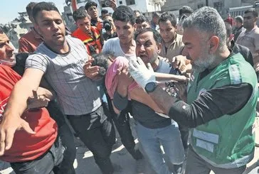 İsrail Gazze’de yine çadırları hedef aldı: 1’i bebek 14 Filistinli’yi katletti!