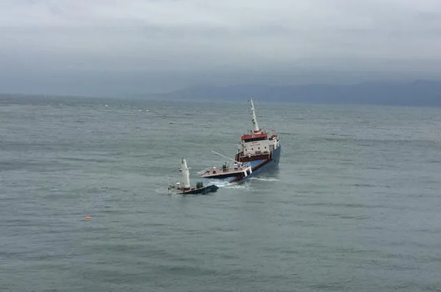 Son dakika... Marmara'da kuru yük gemisi battı