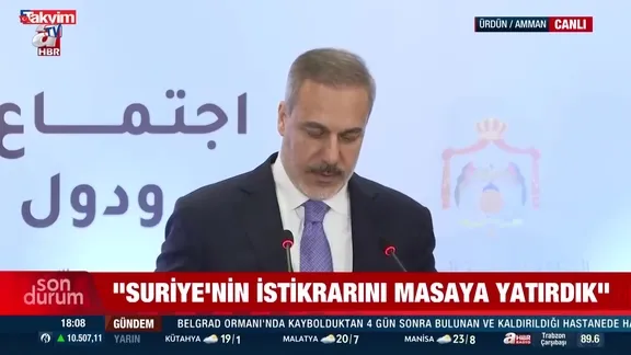 Bakan Fidan'dan Beşli Güvenlik Zirvesi'nin ardından önemli açıklamalar