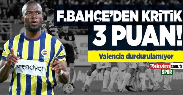 Fenerbahçe Alanyaspor’u 3 golle geçti! MAÇ ÖZETİ