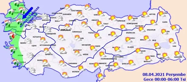 HAVA DURUMU | Meteorolojiden İstanbul ve birçok il için sağanak uyarısı | 7 Nisan hava nasıl olacak?-5