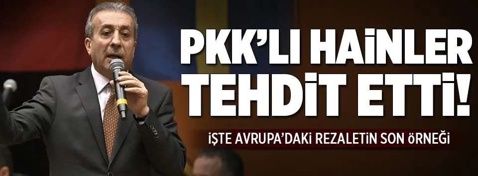 PKK’lı hainler tehdit etti