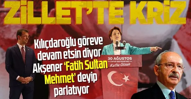 Zillet’te kriz! Meral Akşener, Kılıçdaroğlu’nun görevine devam etmesini istediği Ekrem İmamoğlu’nu parlatma çabasına girişti