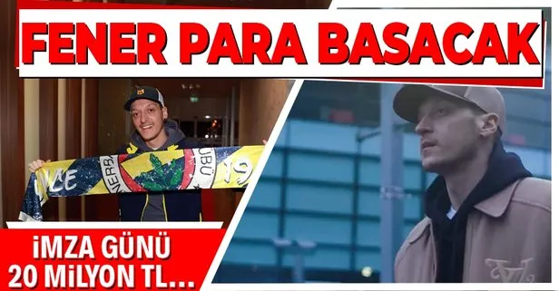 Mesut Özil Fenerbahçe için para basacak: Yıldız futbolcu yeni takımına bereketiyle geliyor!