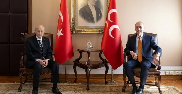 Son dakika: TBMM Başkanı Kurtulmuş’tan MHP Genel Başkanı Bahçeli’ye ziyaret! Dikkat çeken yeni anayasa vurgusu