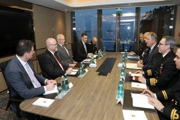Bakan Akar Suriye Özel Temsilcisi Jeffrey ile görüştü-1