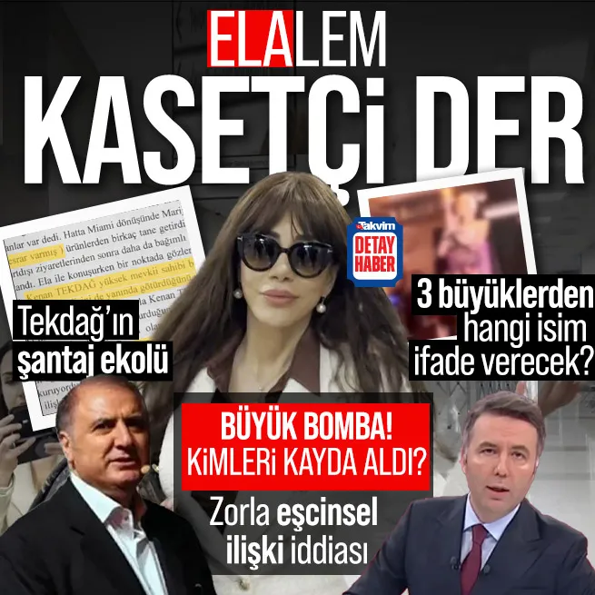 Ela Rümeysayı saçları ele verdi! Birlikte olduklarını kayda mı aldı? 3 büyüklerden bir yönetici ifade verecek | Eşcinsel ilişki iddiası