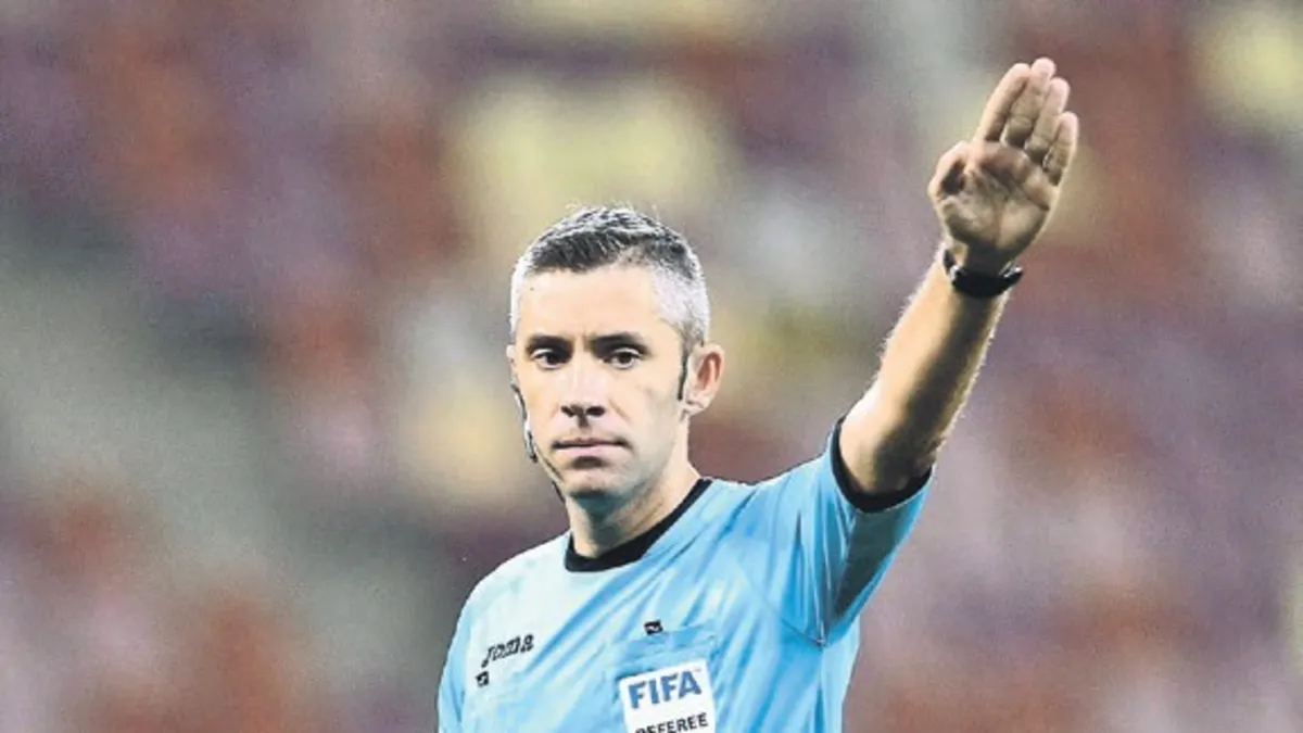 Türkiye-Gürcistan maçını Radu Petrescu yönetecek