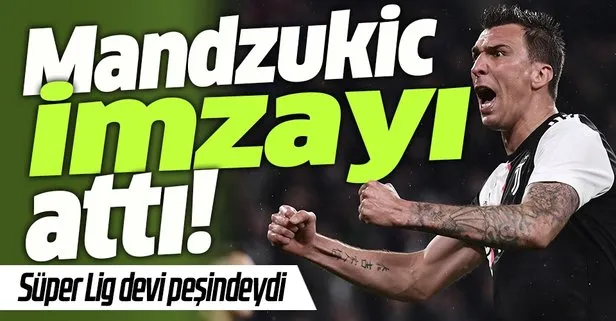 Beşiktaş’ın transfer gündemindeydi... Milan Mario Mandzukic’i kadrosuna kattı