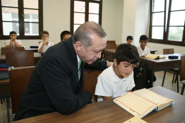İlk dersi Erdoğan verdi-5