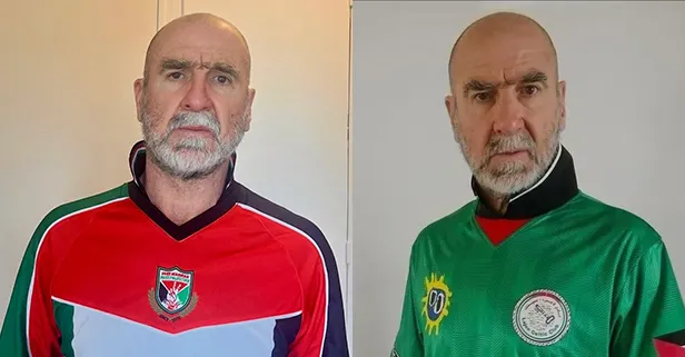Futbolun efsanesi Cantona’dan Filistinli lider Mervan Barguti'ye anlamlı destek: "Bu bir formadan daha fazlası"